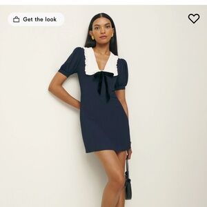 Reformation Kaylia Dress Midnight - Size 12